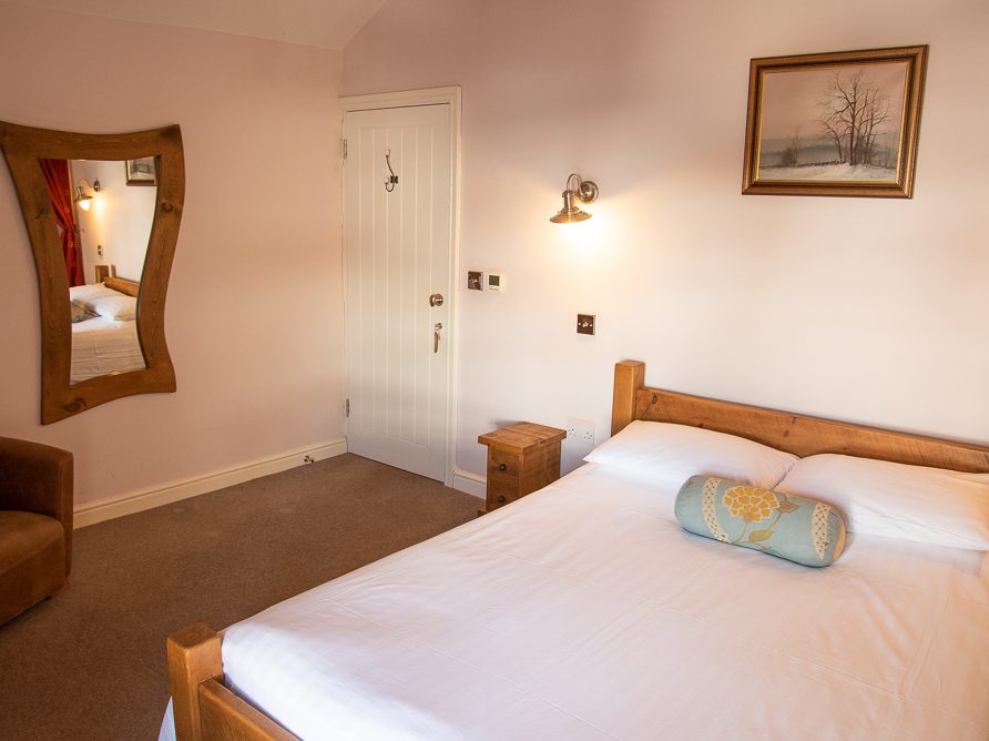 Pet friendly accommodation in converted barn at Rushop Hall, the Peak District
