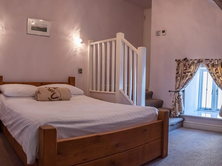 Couples accommodation in converted barn at Rushop Hall, the Peak District