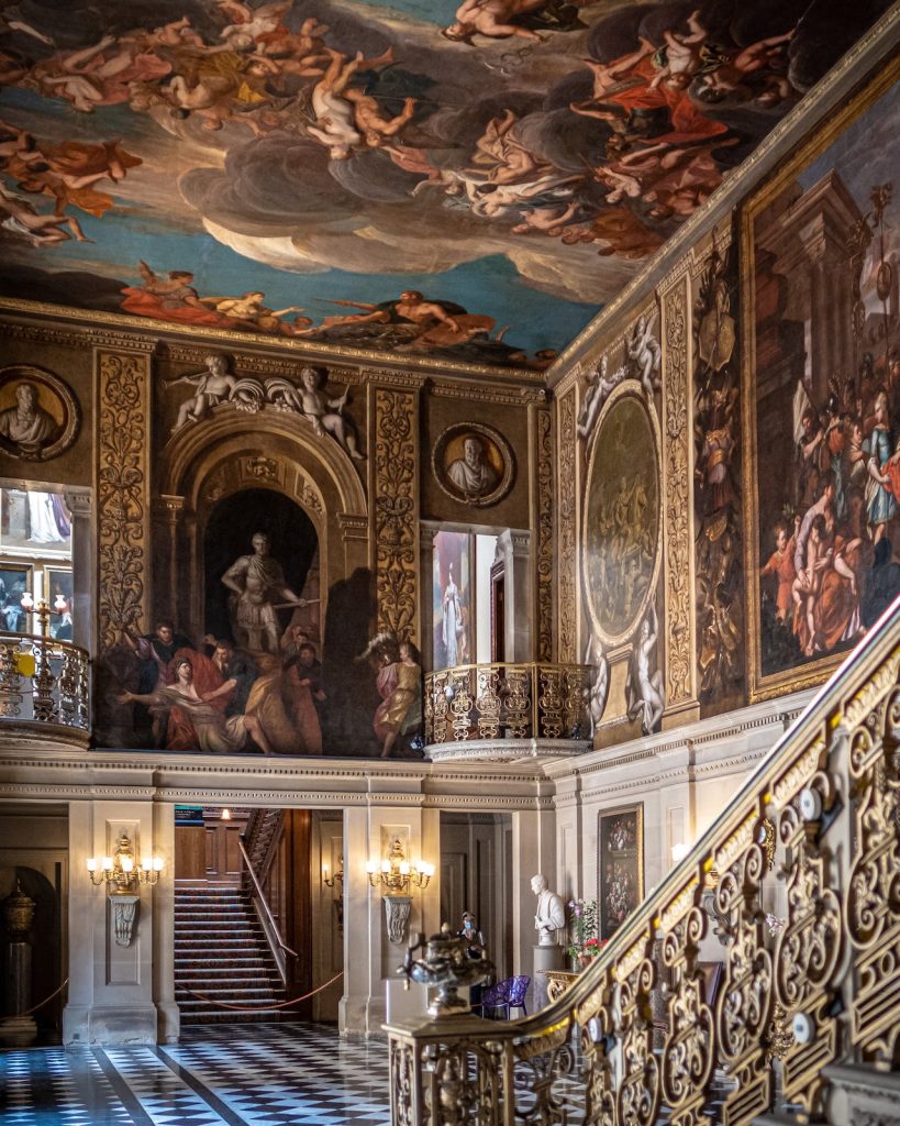 Chatsworth House is a short drive from Rushop Hall to in the Peak District